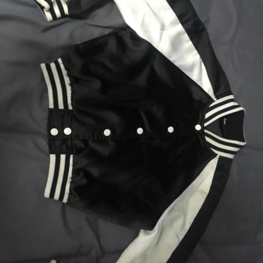 Small silk bomber jacket